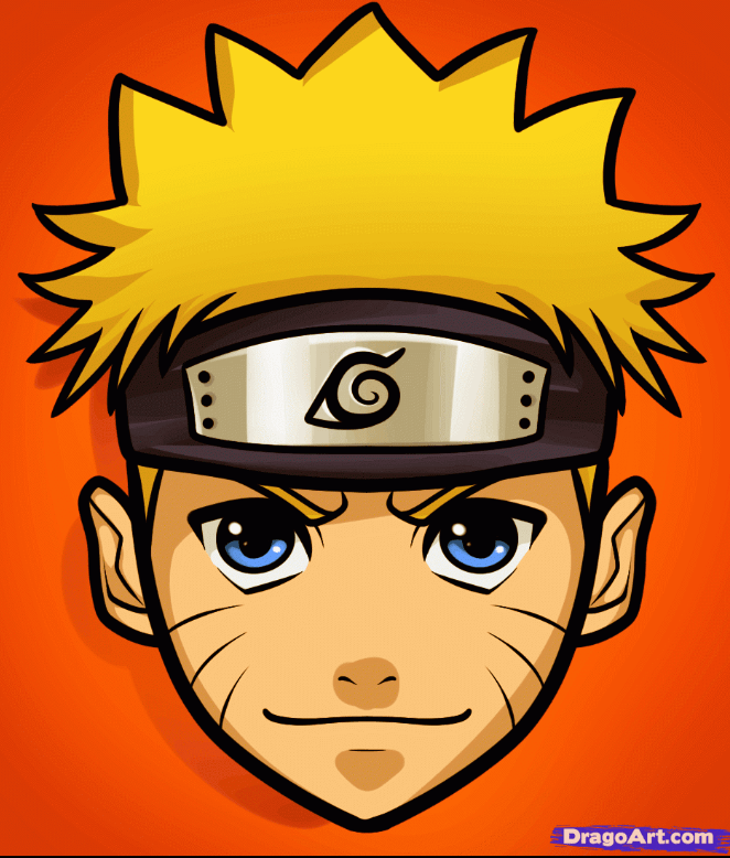 How to draw NARUTO for beginners step by step 