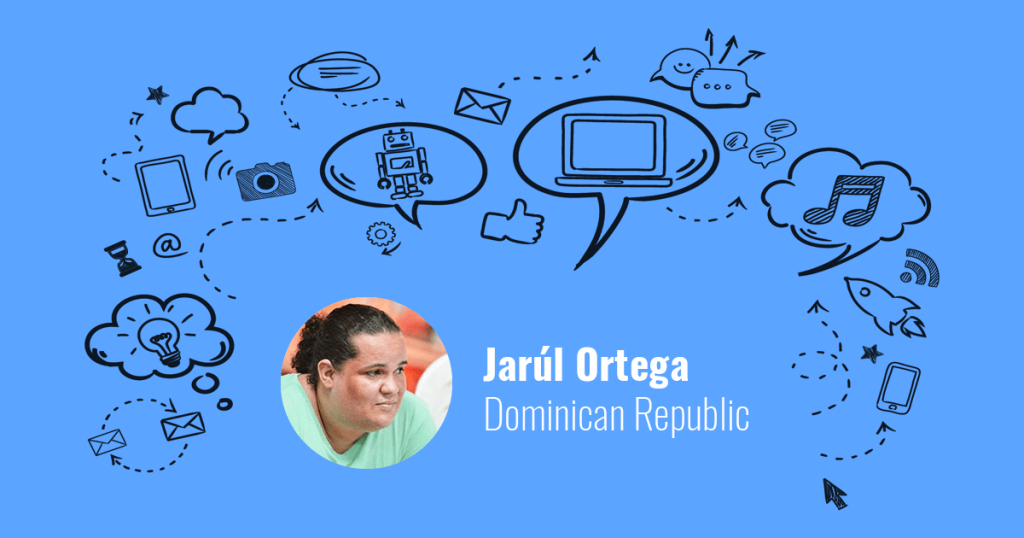 Jarúl Ortega from the Dominican Republic