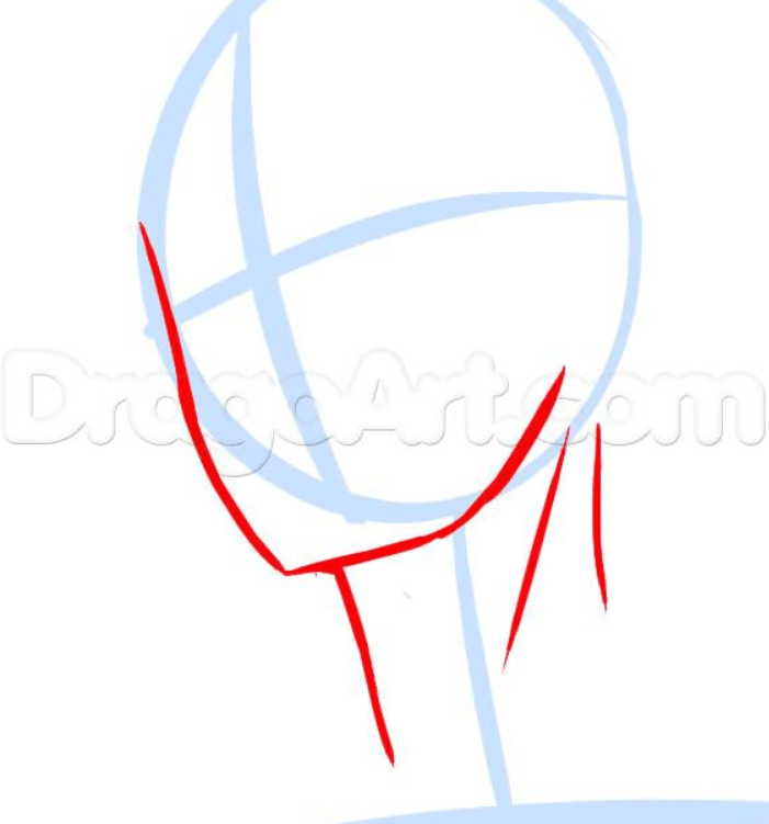 How to Draw Anime Anatomy, Easy Tutorial, 25 Steps 21 Step 10 - How to Draw Anime Anatomy, Easy Tutorial, 25 Steps