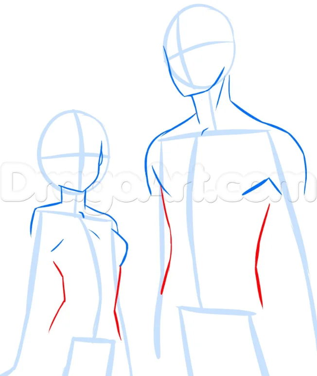 Male Mannequin PNG Picture Male Cartoon Mannequin Reference Material Male  Body Anime Cartoon Human Body PNG Image For Free Download