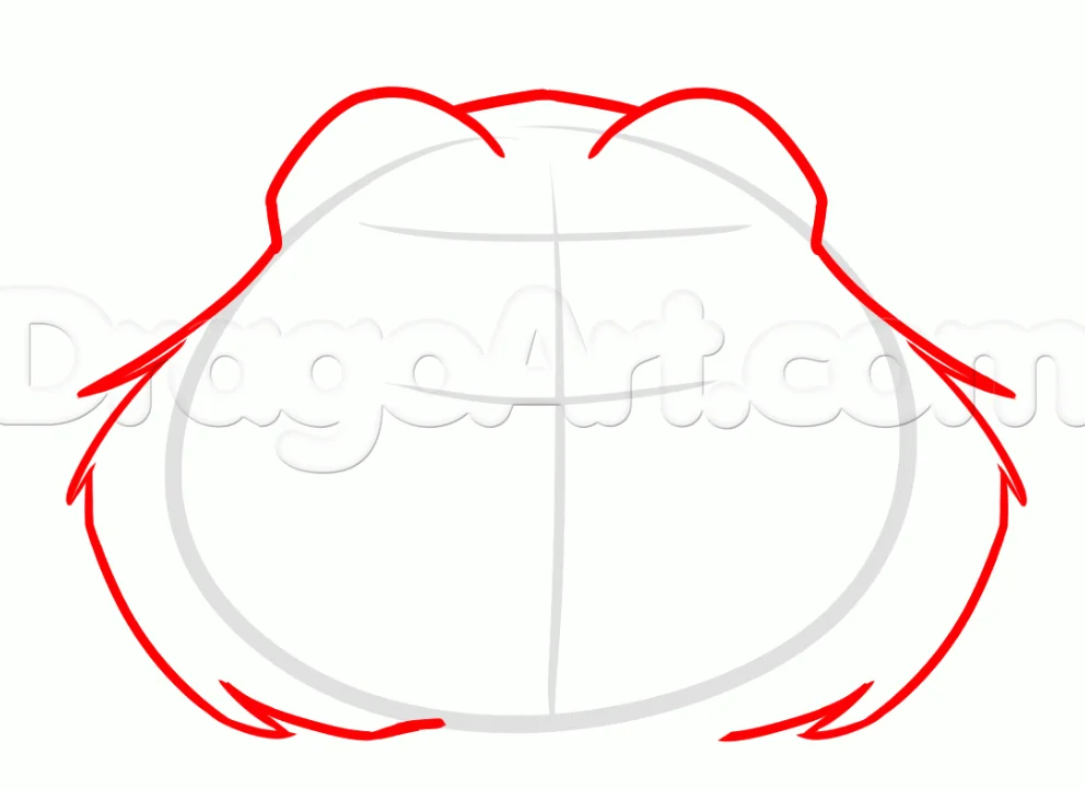 Step 2 19 - How to Draw Rajah from Aladdin, Easy Tutorial, 6 Steps