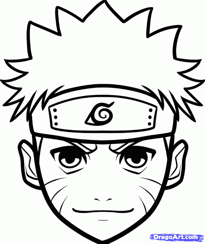 How To Draw Naruto Easy Drawing Tutorial 7 Steps Toons Mag