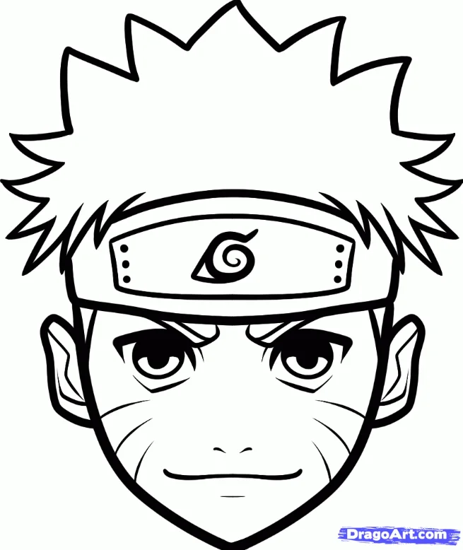 How To Draw Naruto For BEGINNERS! Step By Step Tutorial! 