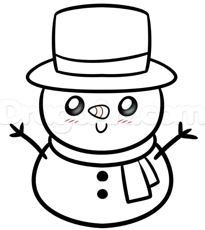 How to Draw a Snowman