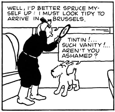 Tintin’s Influence on Russian Political Scenario