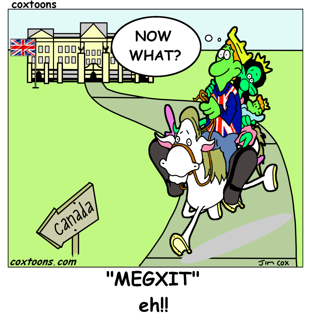 Megxit 11 Megxit Cartoon
