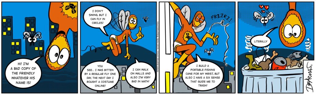Mosky-Man: ‘A bad copy‘ 11 Comics: Mosky-Man: ‘A bad copy‘