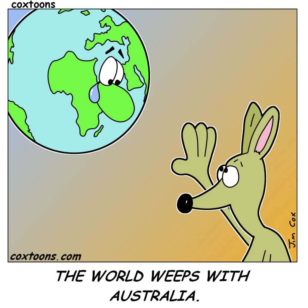 Cartoon: The World Weeps With Australia