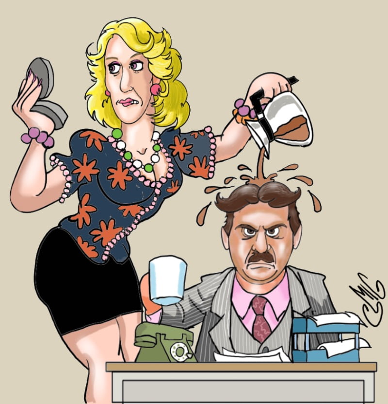 Miss Wiggins and Mr. Tudball from THE CAROL BURNETT SHOW 12 Burnett - Miss Wiggins and Mr. Tudball from THE CAROL BURNETT SHOW