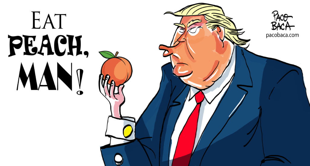 Eat Peace, Man; Impeachment 11 Cartoon: Eat Peace, Man; Impeachment