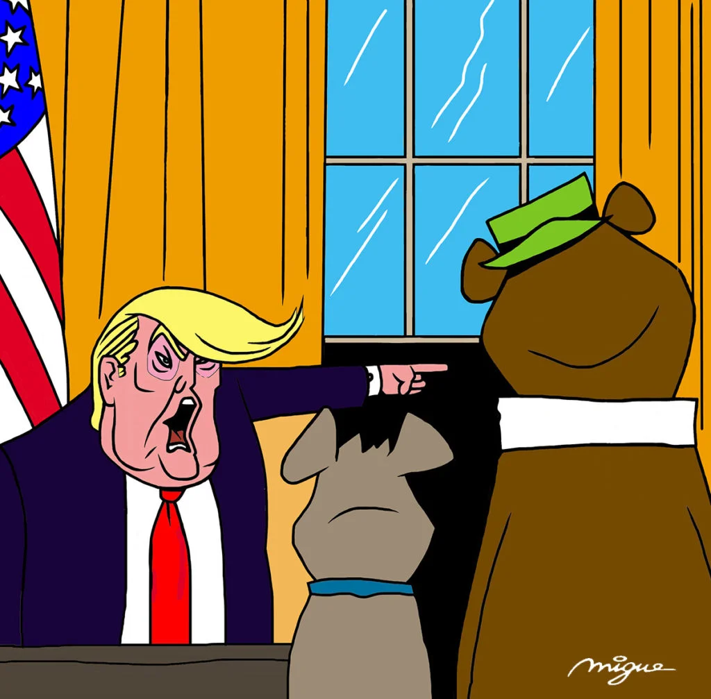 Cartoons: Get out of my sight