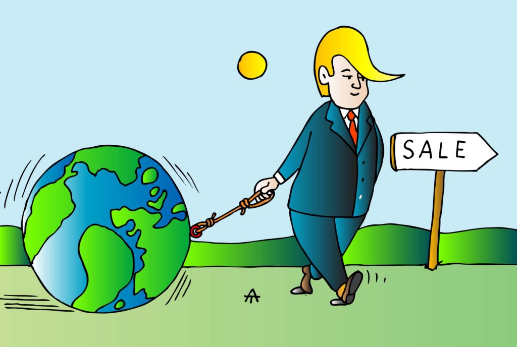 Donald Trump 12 Sale 8bv col - Donald Trump