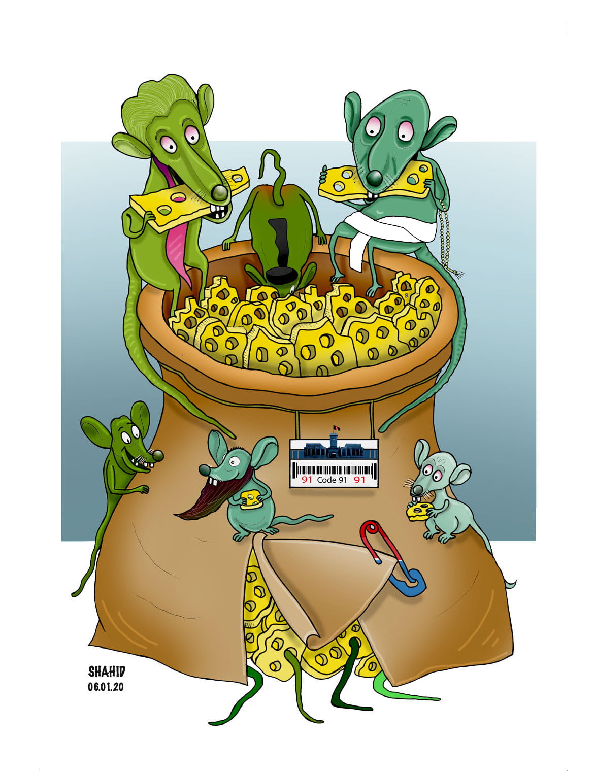 Corruption in Afghanistan 11 A cartoon about Corruption in Afghanistan