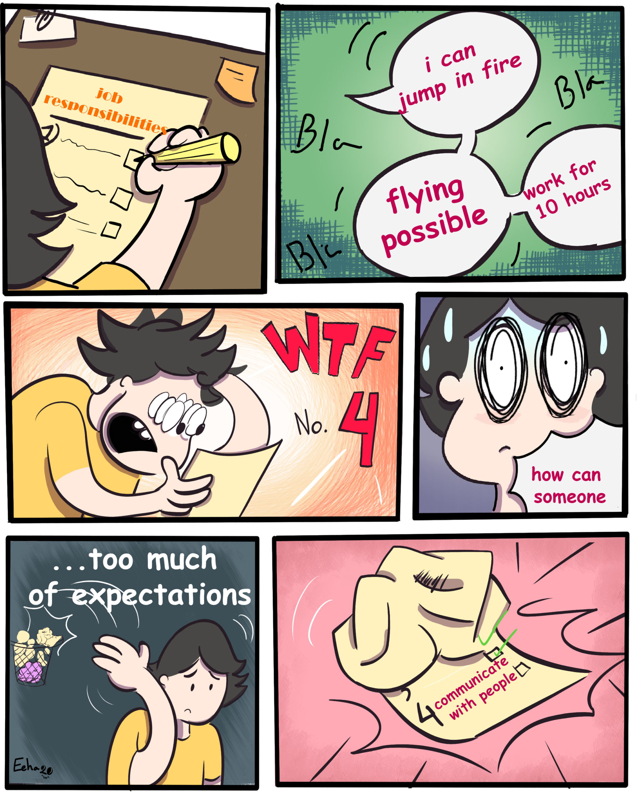 Impossible requirements 11 Impossible requirement comics