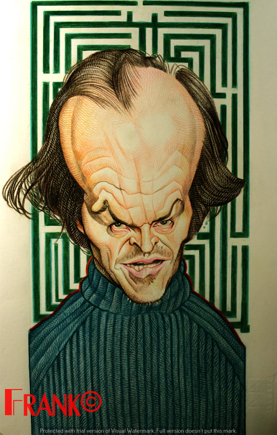 Jack Nicholson Caricature 11 Jack Nicholson Caricature