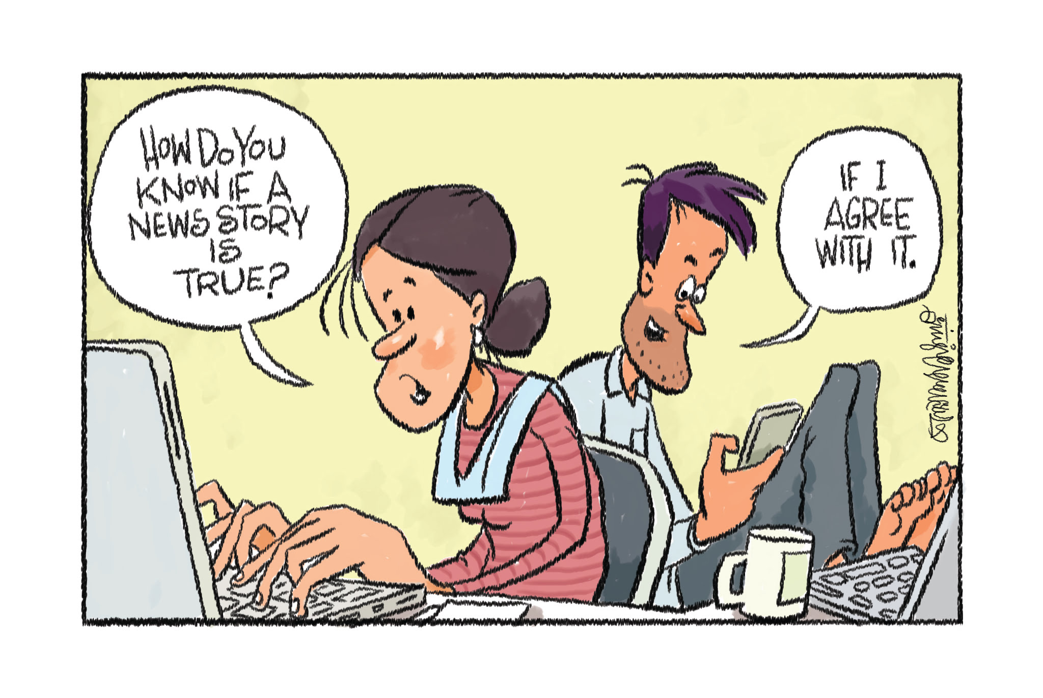 True News Story Toons Mag