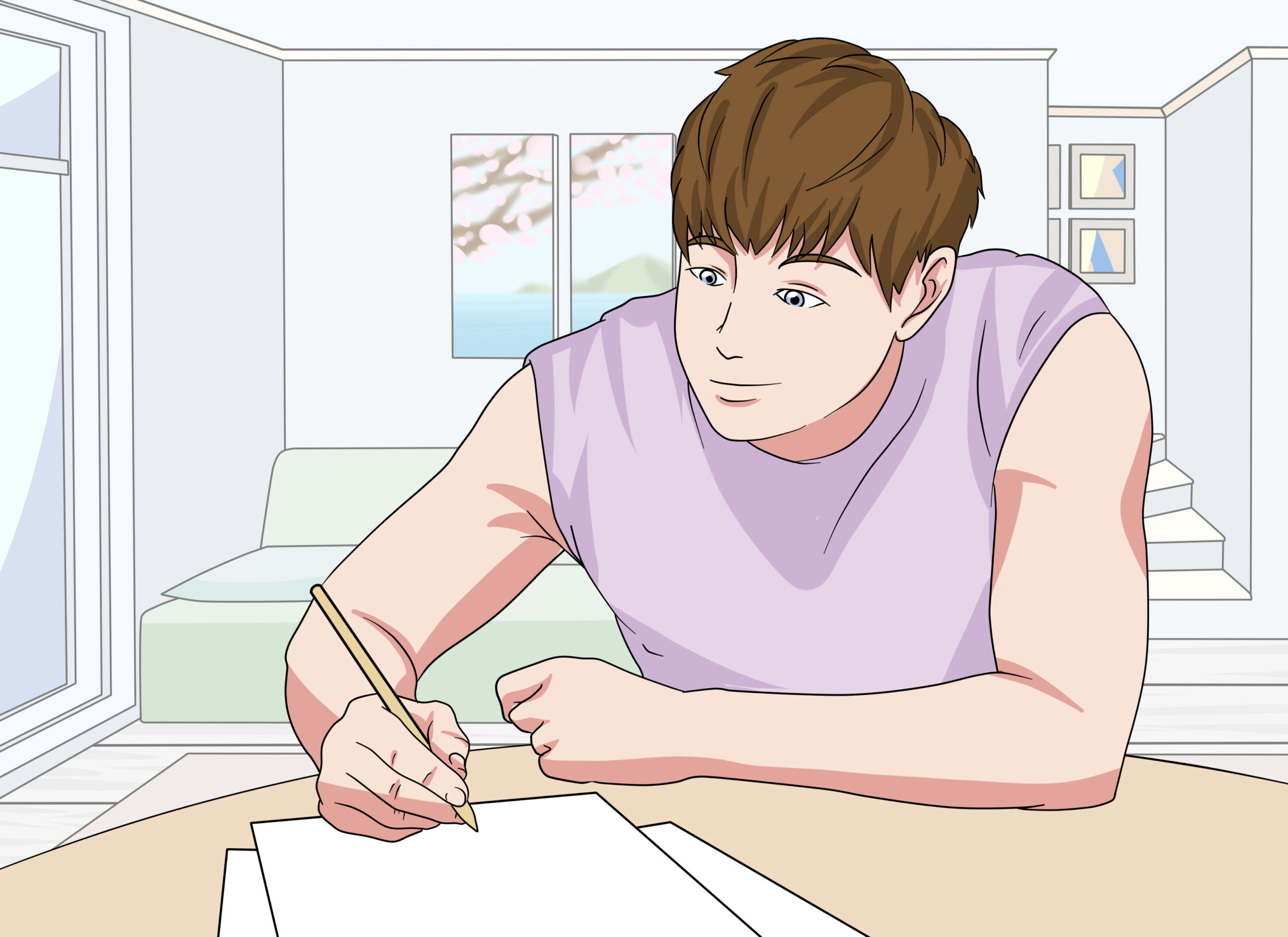 How to Draw an Anime Boy: 8 Steps (with Pictures) - wikiHow