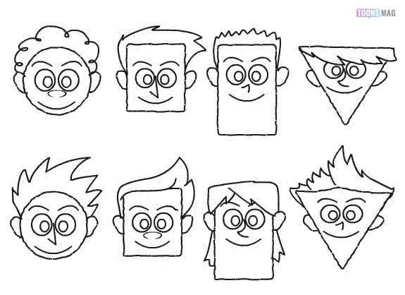 Cartoon Simple Easy Drawings For Beginners - bmp-log