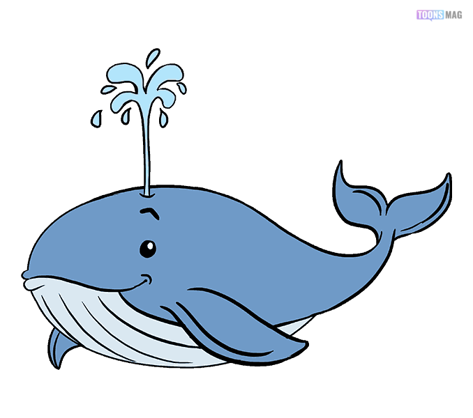 How to Draw a Whale Easy Tutorial 12 How to Draw a Whale Easy Tutorial