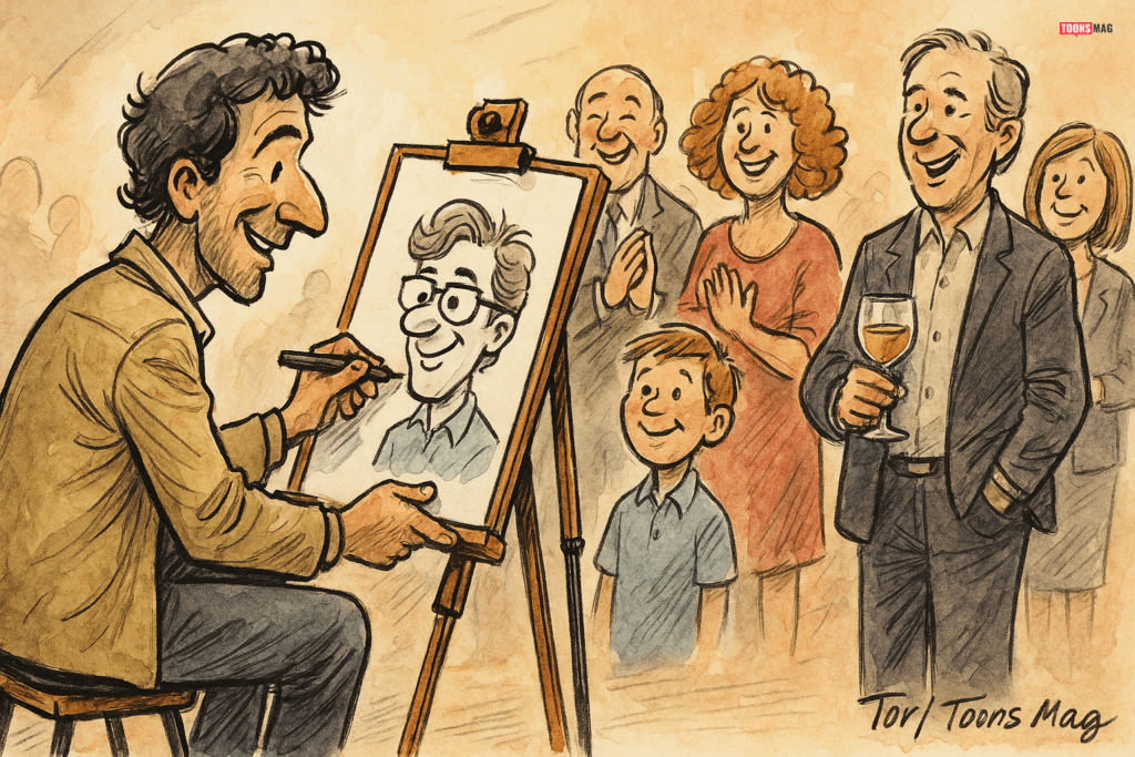 Book A Cartoonist For Your Function