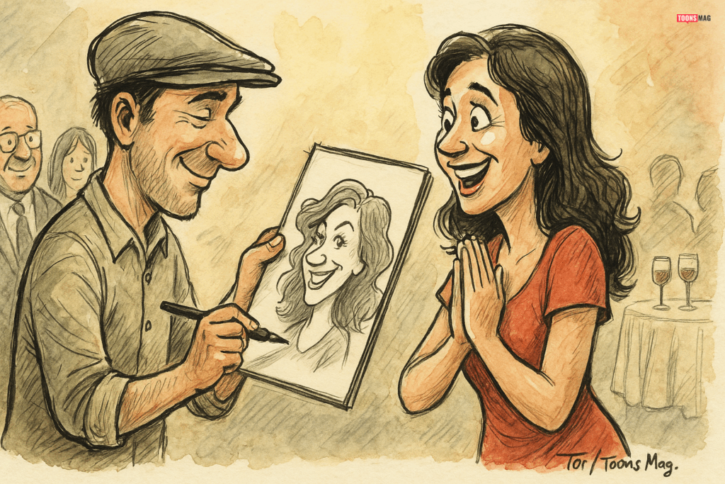 Book A Cartoonist For Your Function