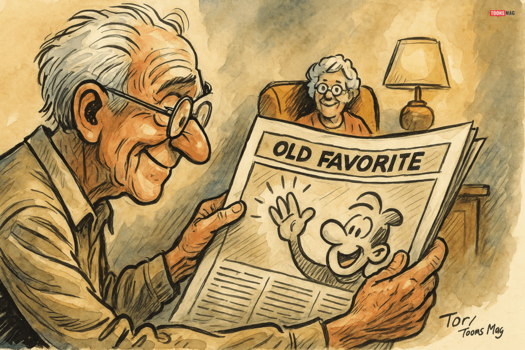 Should Old Cartoonists Just Fade Away