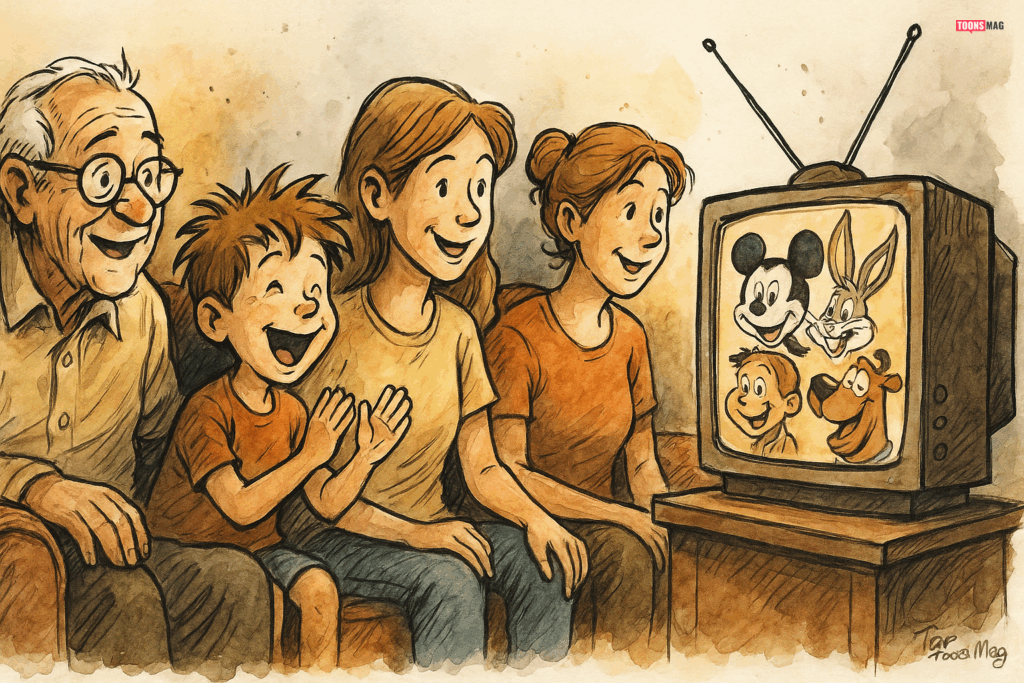 Cartoons Watched by Children of All Ages