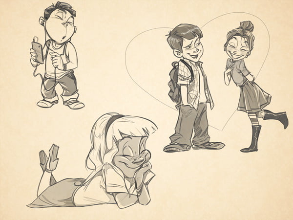 Drawing Cartoon Children Using Correct Proportions - Toons Mag