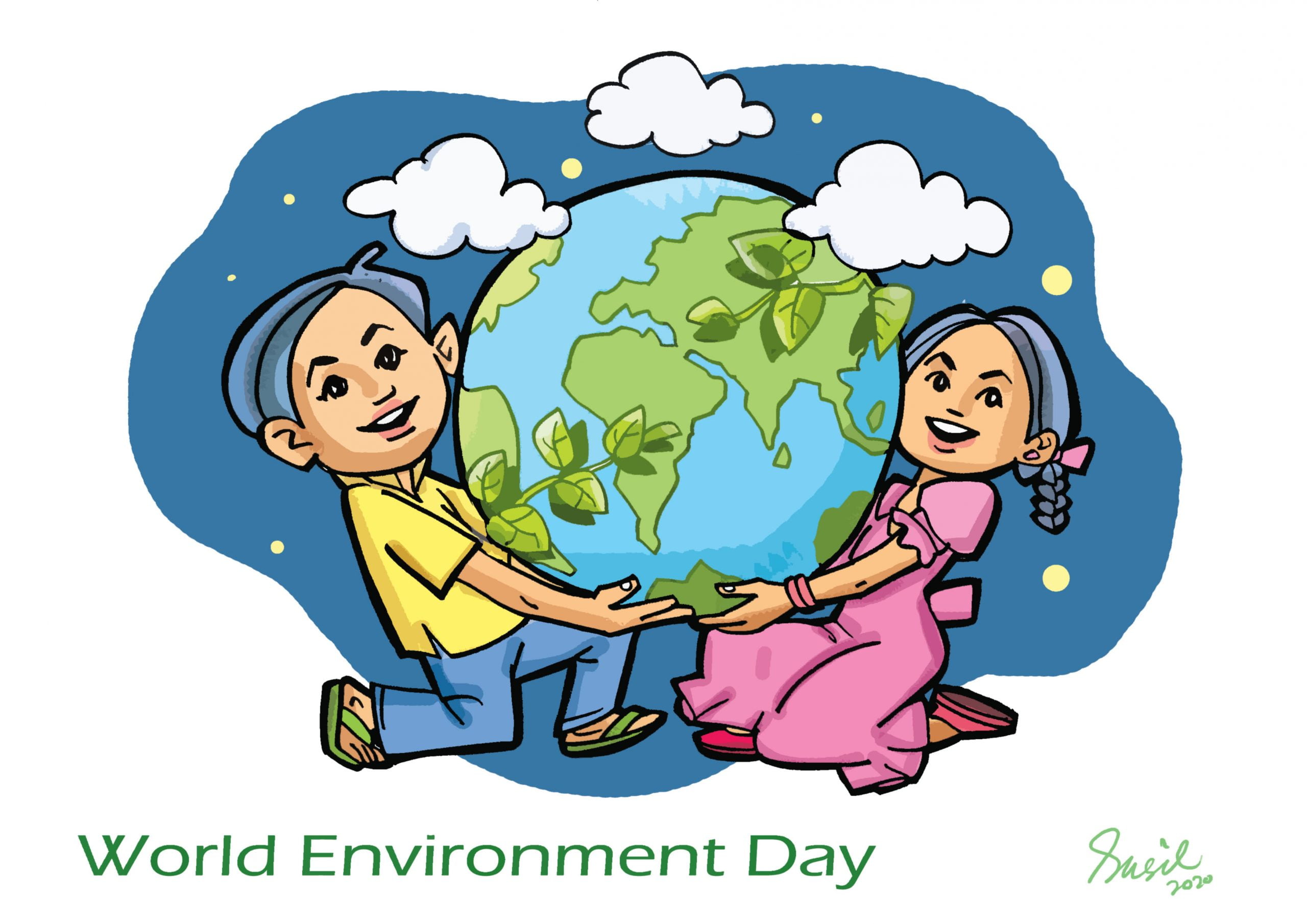 World Environment Day 2020 - Toons Mag