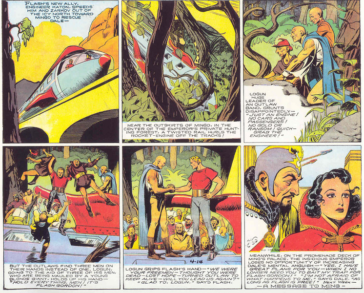 4 Flash - Alex Raymond (1909–1956): The Legendary Cartoonist Behind Flash Gordon and Rip Kirby