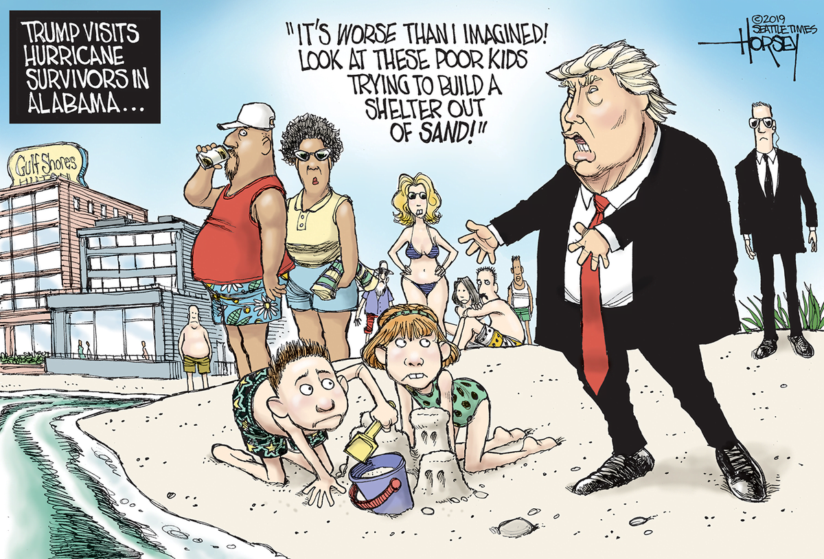 David Horsey about trump