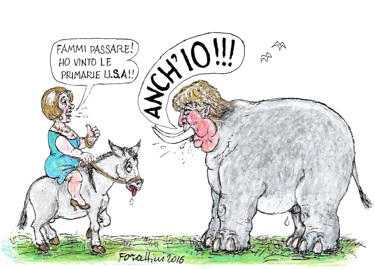 Giorgio Forattini (1931-) 15 Giorgio Forattini Cartoon