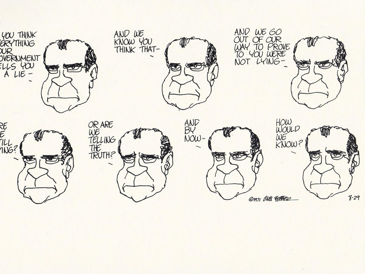 Jules Feiffer cartoon