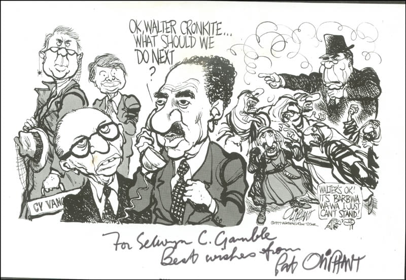 Pat Oliphant (1935—): A Pioneering Cartoonist's Six-Decade Journey through Politics, Art, and Controversy 19 Pat Oliphant cartoon