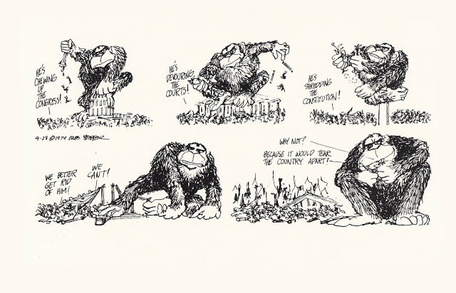 Jules Feiffer cartoon