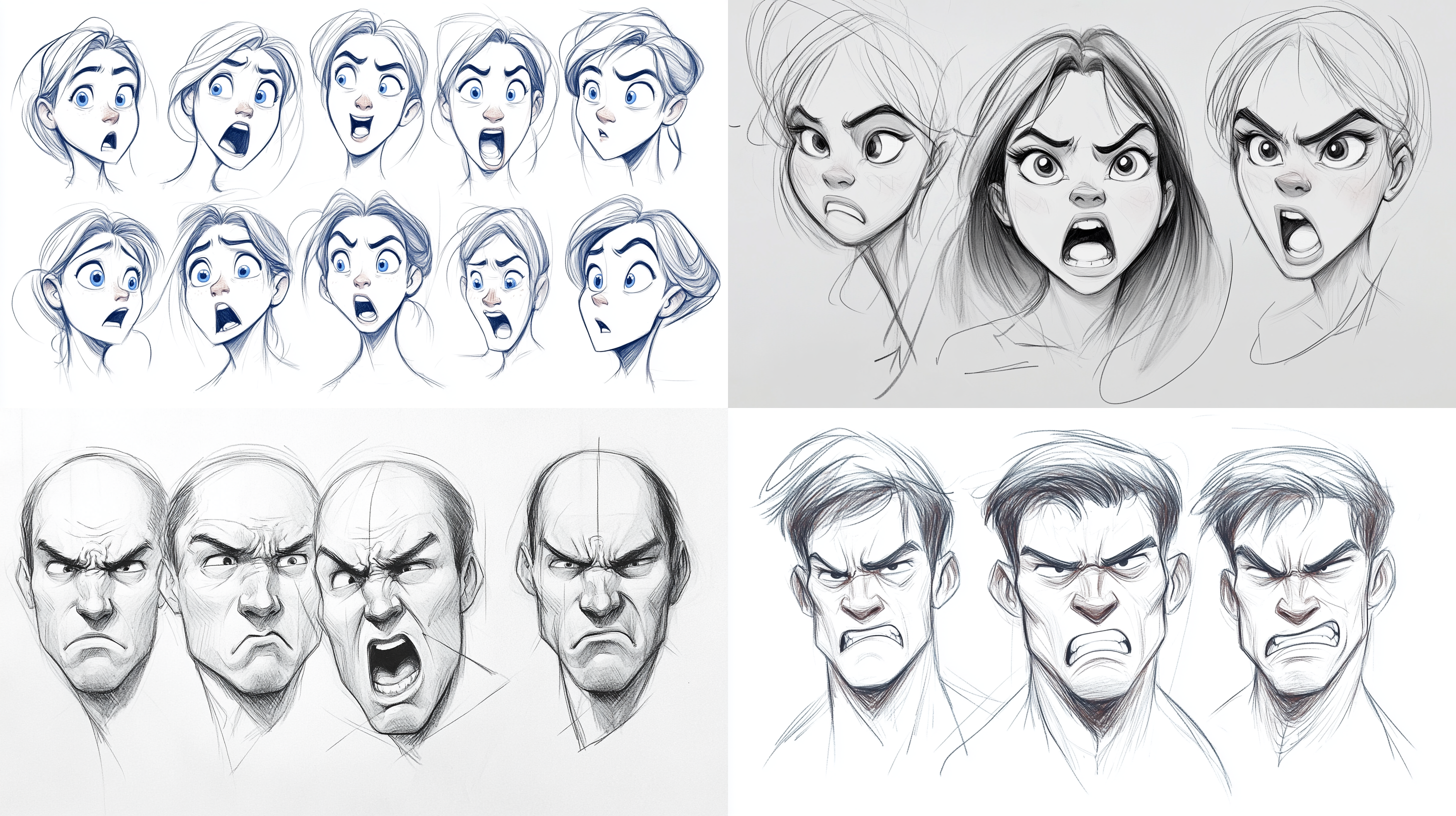 How To Draw Realistic Facial Expressions Without Losing Style - Toons Mag