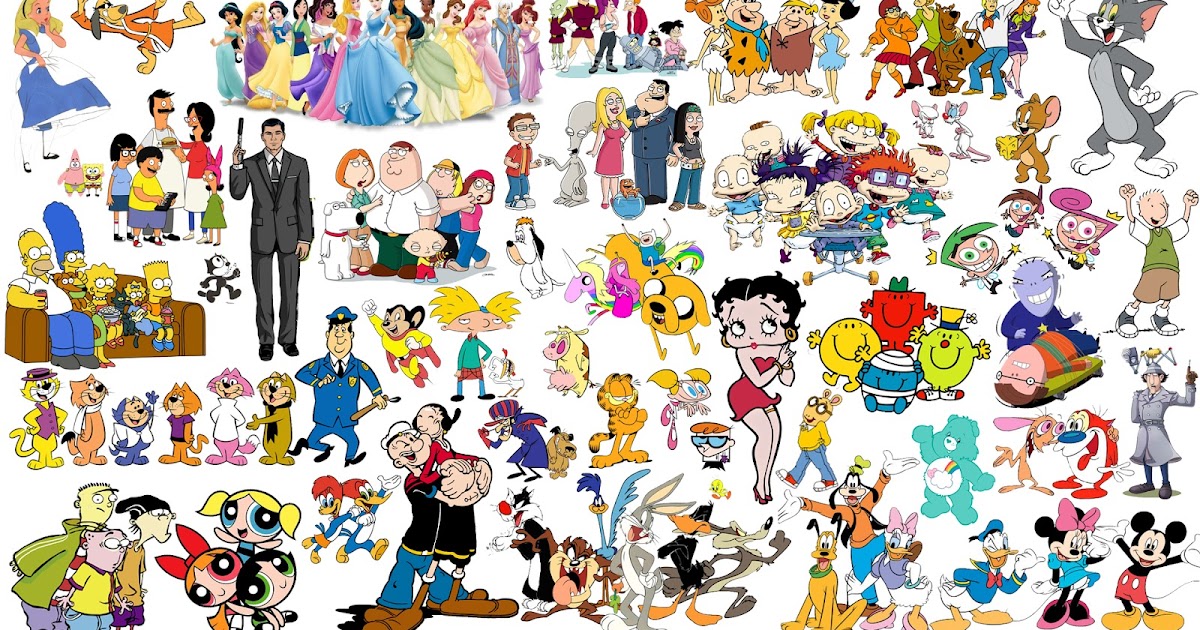 famous cartoon characters with glasses