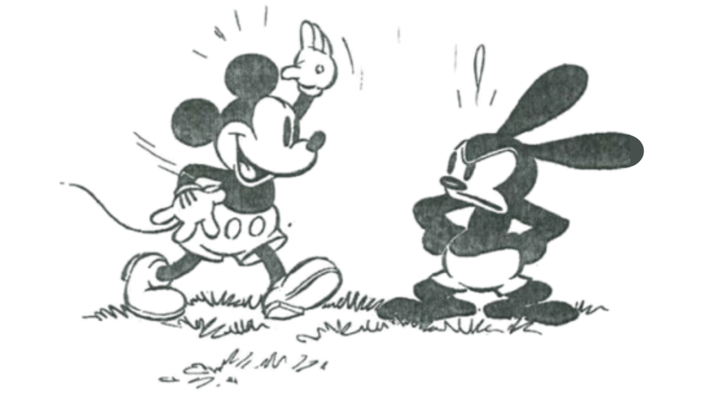 Mickey Mouse: 10 Fascinating Facts You Did Not Know About Walt Disney’s Beloved Icon 12 Famous Co-Stars: Oswald the Lucky Rabbit and Mickey Mouse. Created by Walt Disney and Ub Iwerks. Image: © Walt Disney Productions