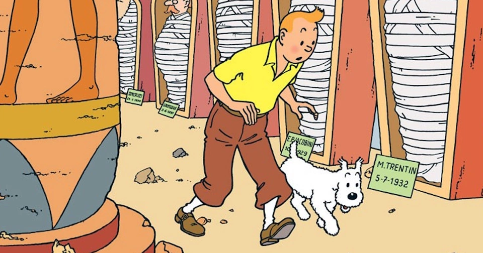 25+ Most Famous Comics Characters from the World 16 Tintin (Hergé)