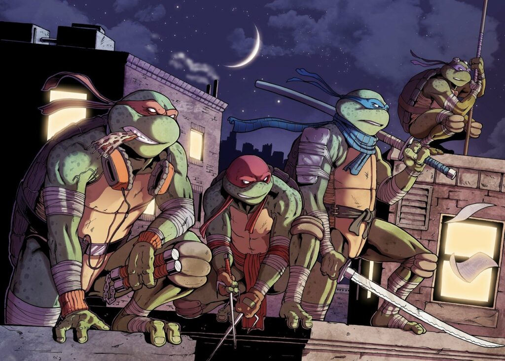 25+ Most Famous Comics Characters from the World 18 Teenage Mutant Ninja Turtles (Mirage Studios)