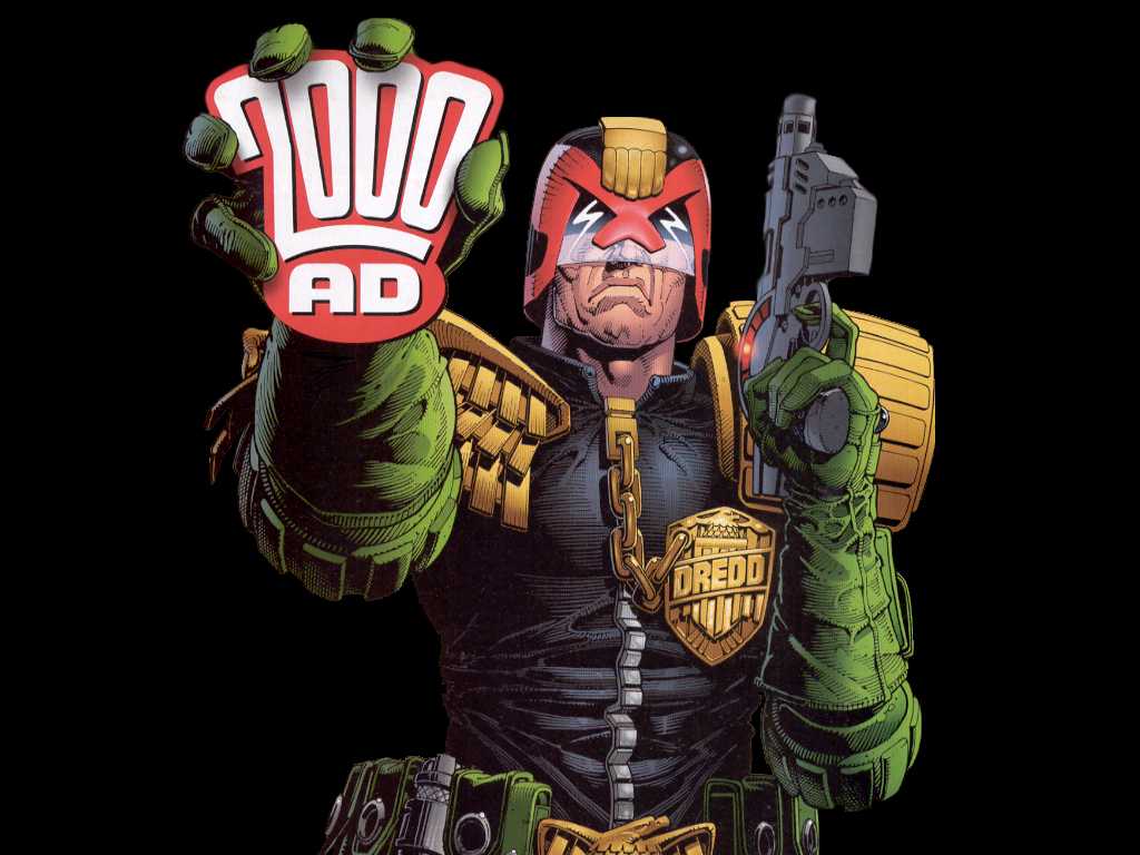 25+ Most Famous Comics Characters from the World 31 Judge Dredd (2000 AD)