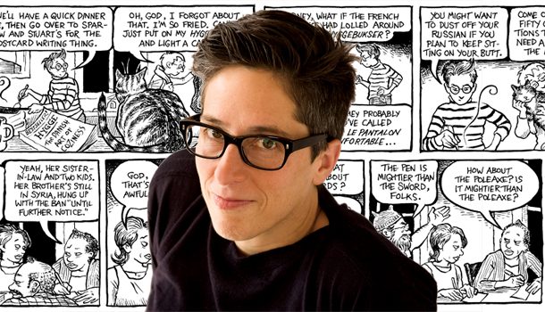 The Feminist Cartooning of Alison Bechdel