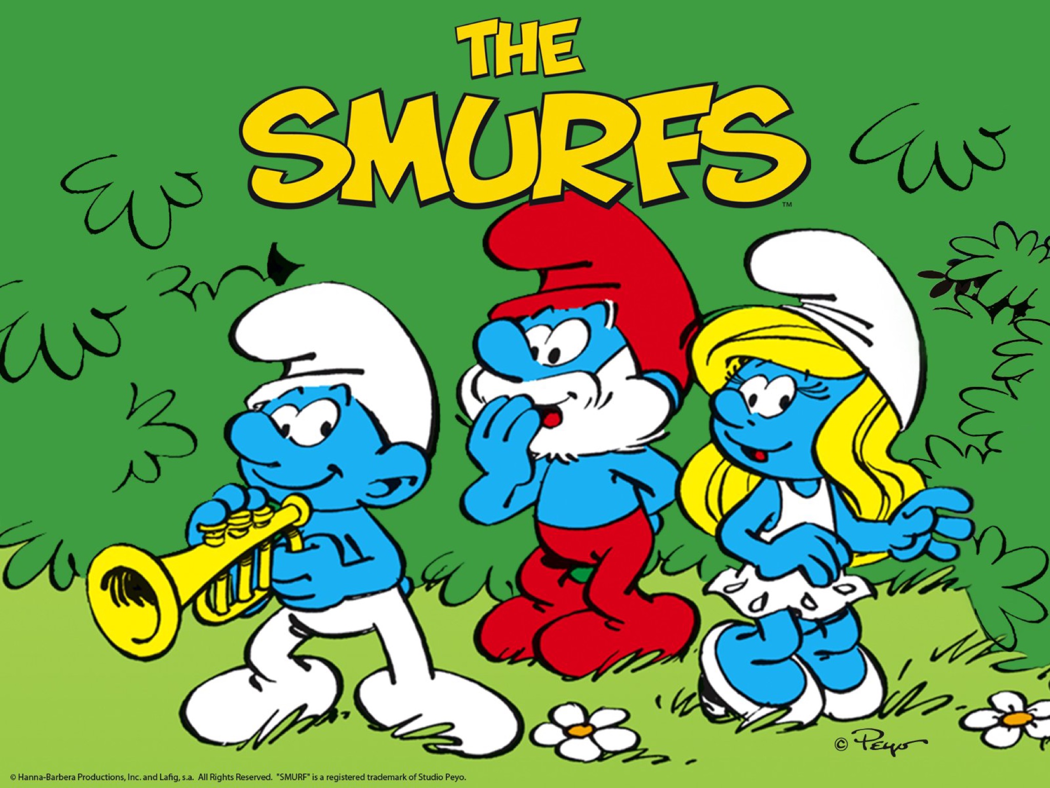 10 original smurfs vintage Smurf set peyo smurfs old school -  Portugal