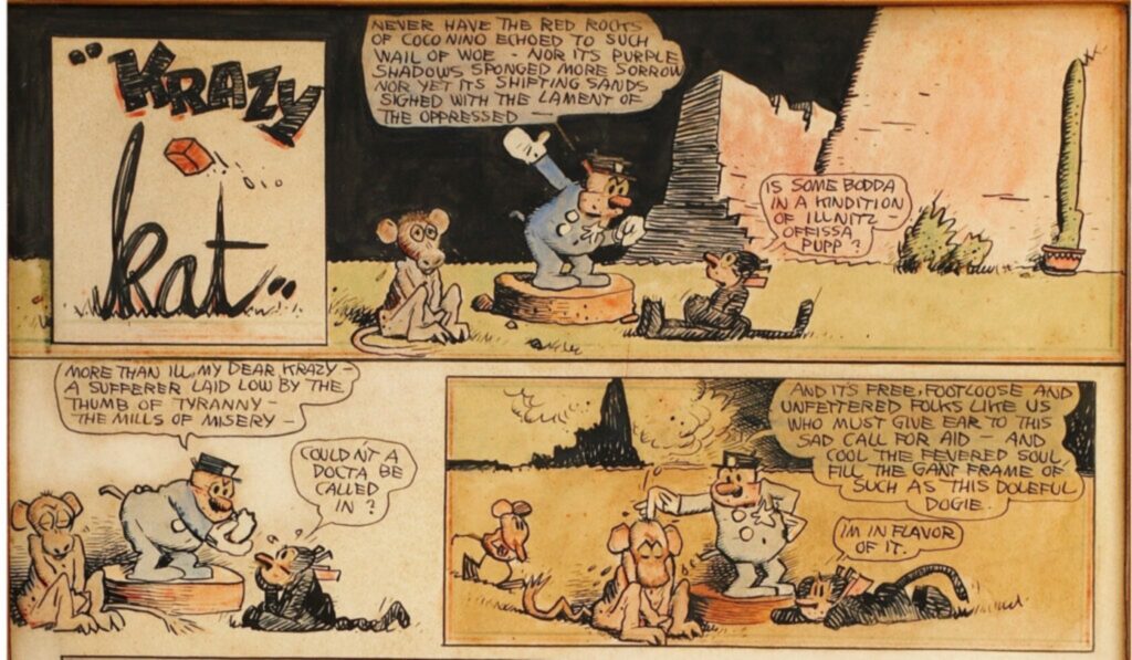 The History of Krazy Kat comic series