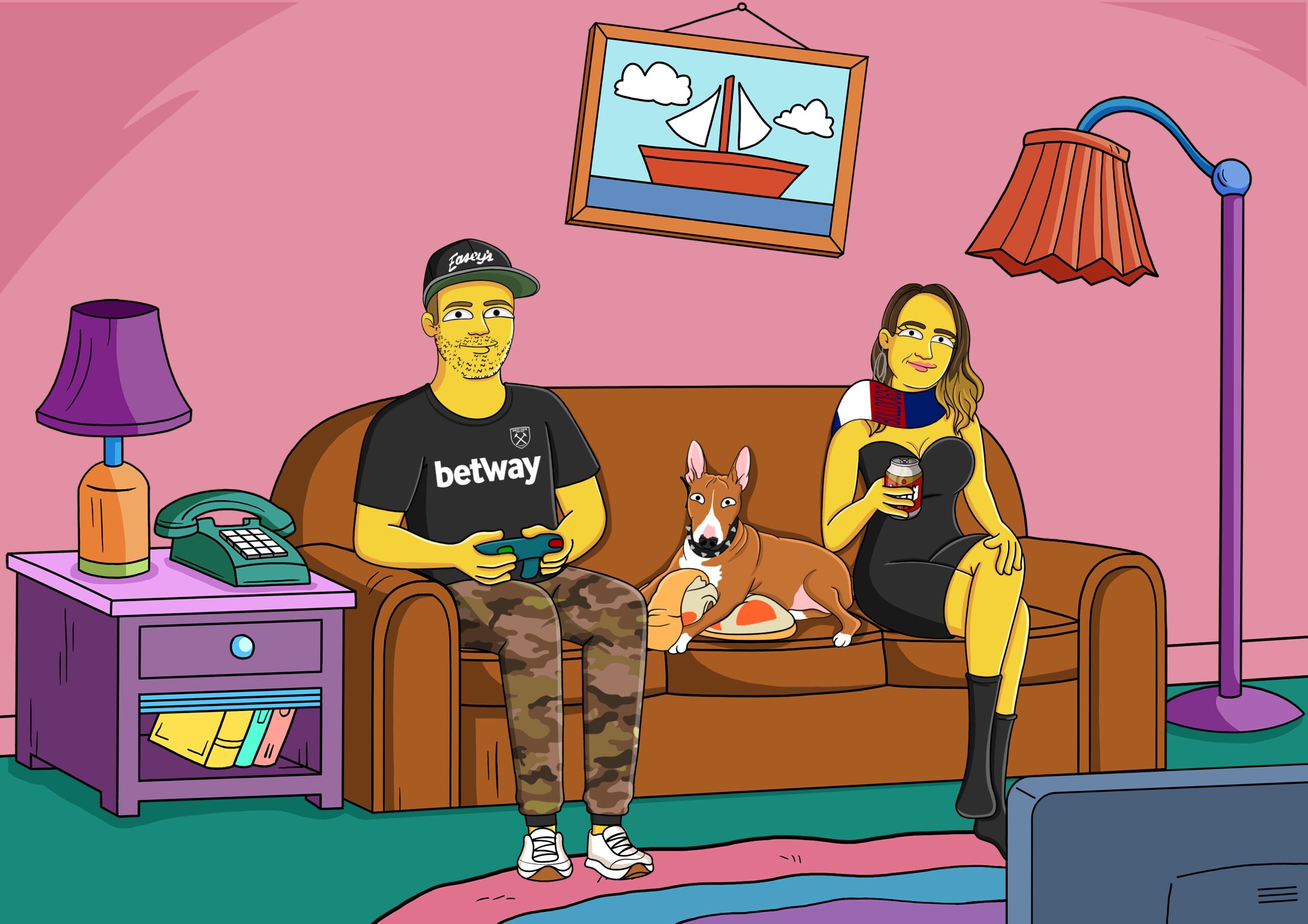 Preserve Your Memories Through Custom Simpsons Portraits - Toons Mag