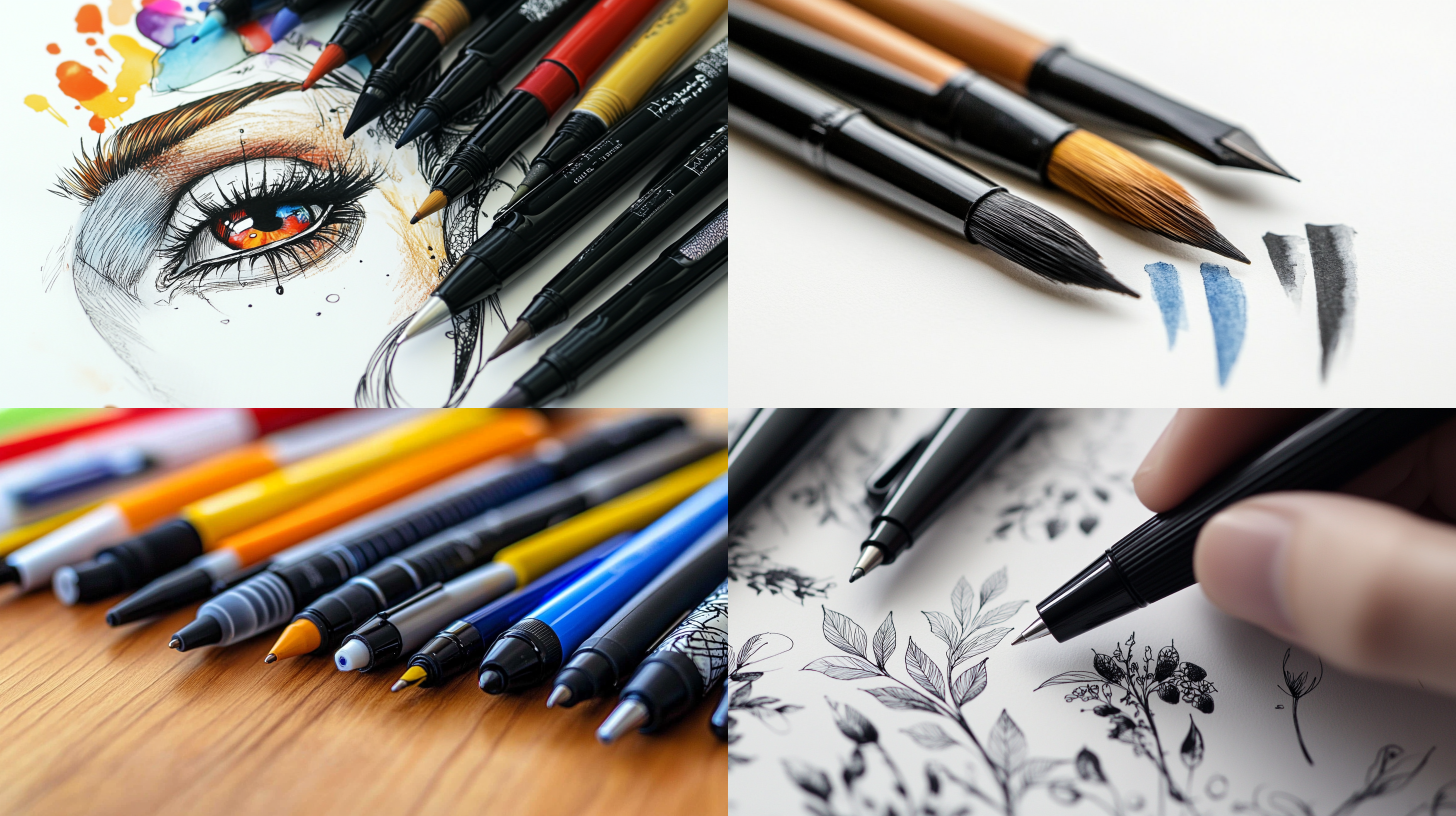Inking Tools Overview: Brush Pens, Microns, And More - Toons Mag