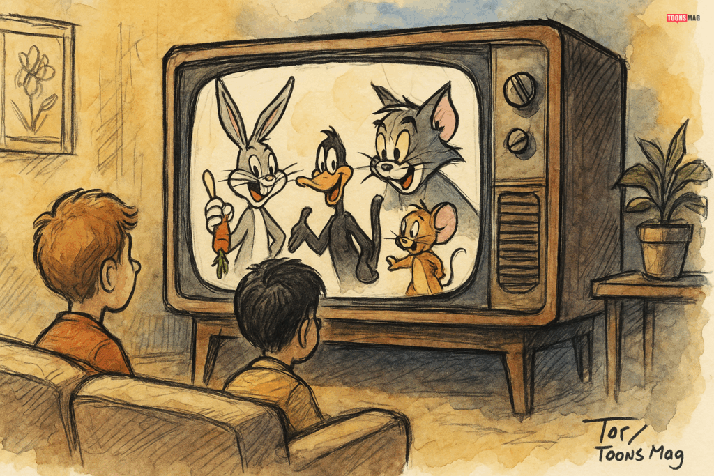 The Mid-20th Century: Cartoons on Television