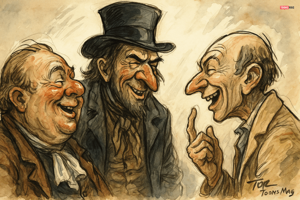 The Rise of Caricatures and Political Cartoons