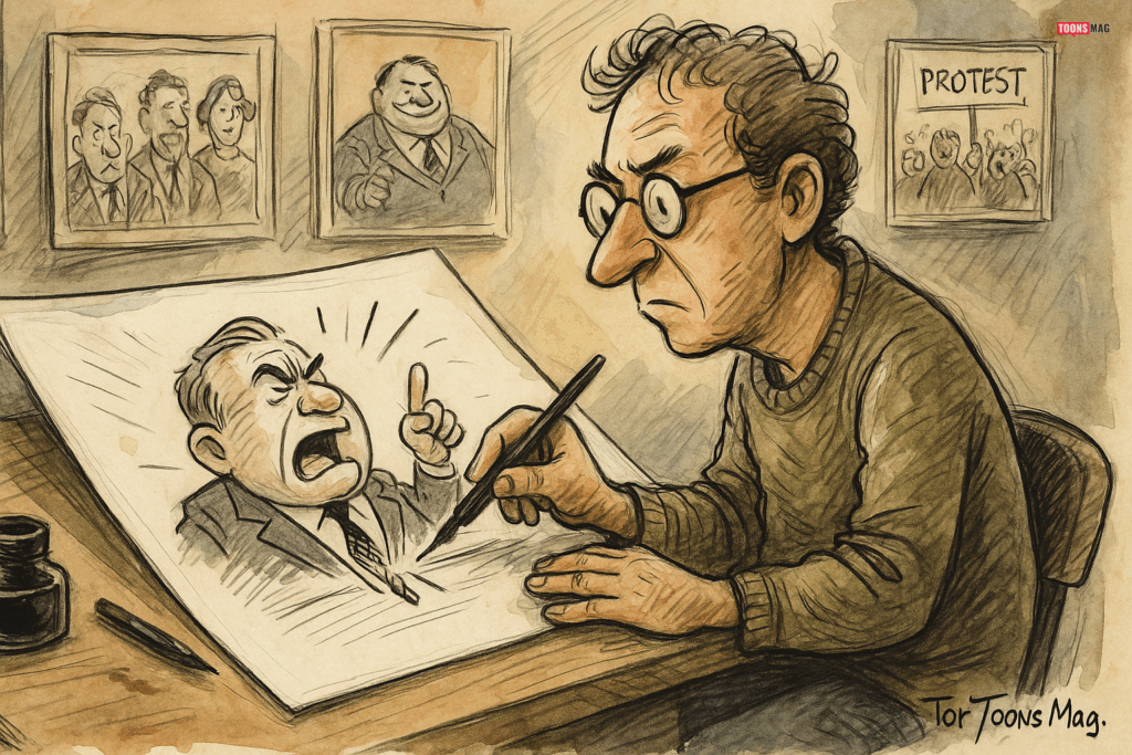 Social and Political Commentary in Cartoons