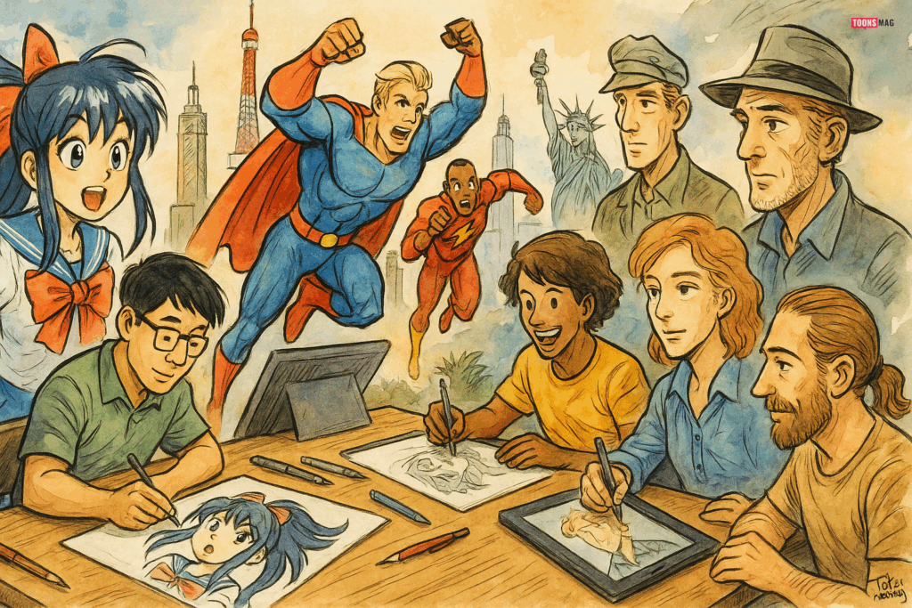 The Globalization of Cartoons: A Worldwide Phenomenon